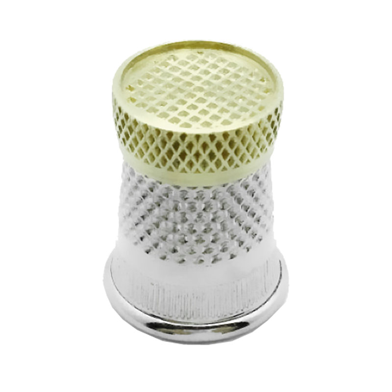 Raised Edge Thimble Size 6, zoomed in. Select this picture to zoom back out.