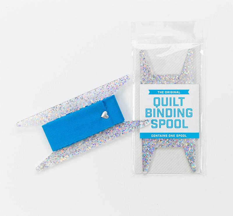 Glitter Bias Tape Quilt Binding Spool - Winter