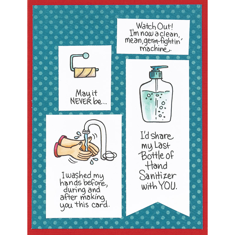 I Survived 2020 - Perfectly Clear Stamps