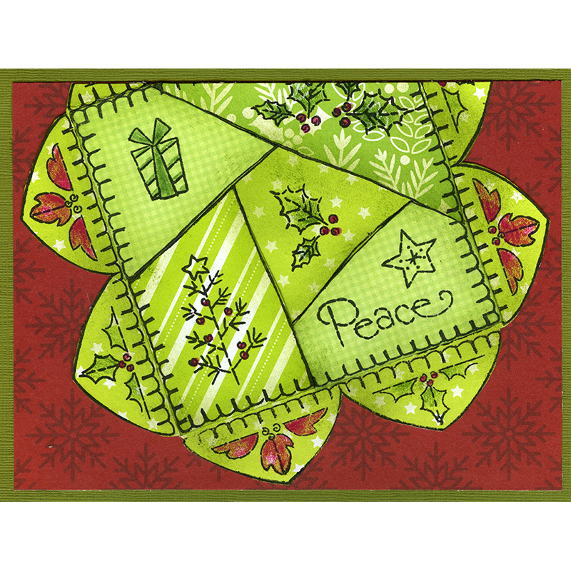 Peace Quilt - Perfectly Clear Stamps