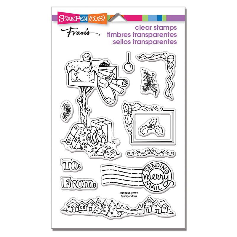 Mailbox Rustic Set - Clear Stamp