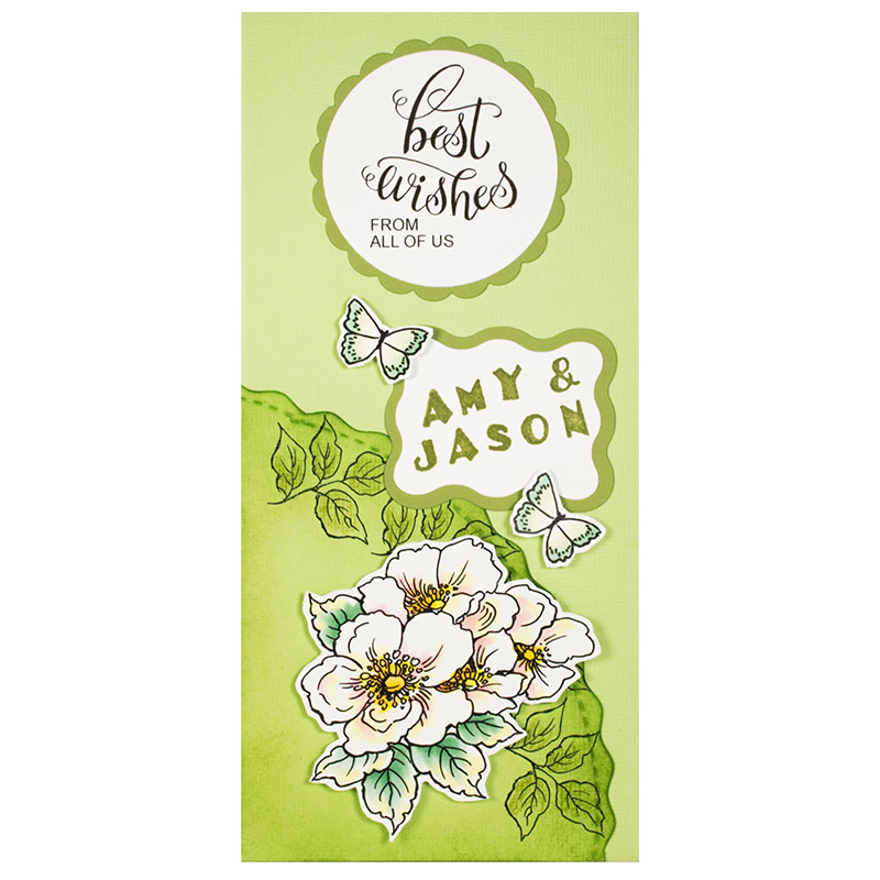 Inked Alphabet Set - Perfectly Clear Stamp