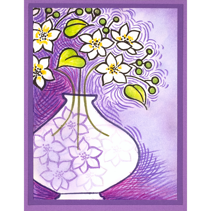 Vase - Clear Stamp