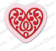 Mini Scroll Heart and Scallop Heart - Craft Die