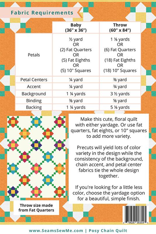 Posy Chain - Quilt Pattern