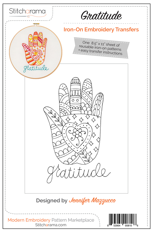 Gratitude - Iron On Transfer