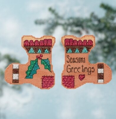 Seasons Greetings - Beaded Cross Stitch Kit