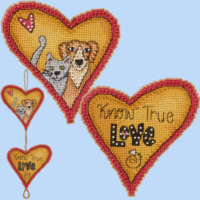 True Love (2025) - Beaded Cross Stitch Kit