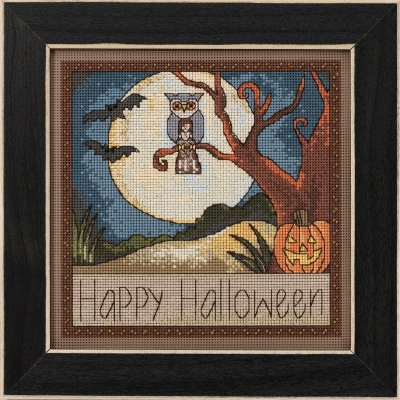 Happy Halloween - Beaded Cross Stitch Kit