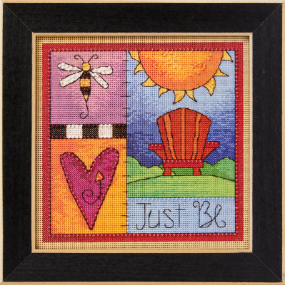 Just Be - Beaded Cross Stitch Kit