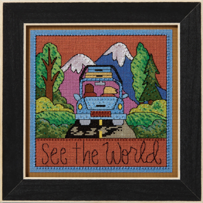 See the World - Beaded Cross Stitch Kit