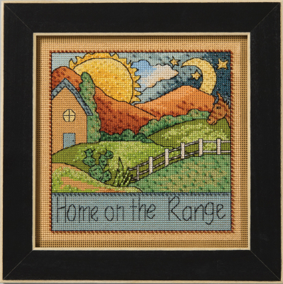 Home on the Range - Beaded Cross Stitch Kit