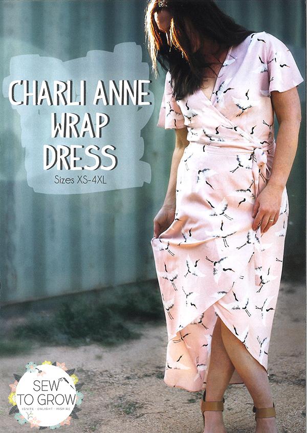 Charlianne Wrap Dress - Sewing Pattern