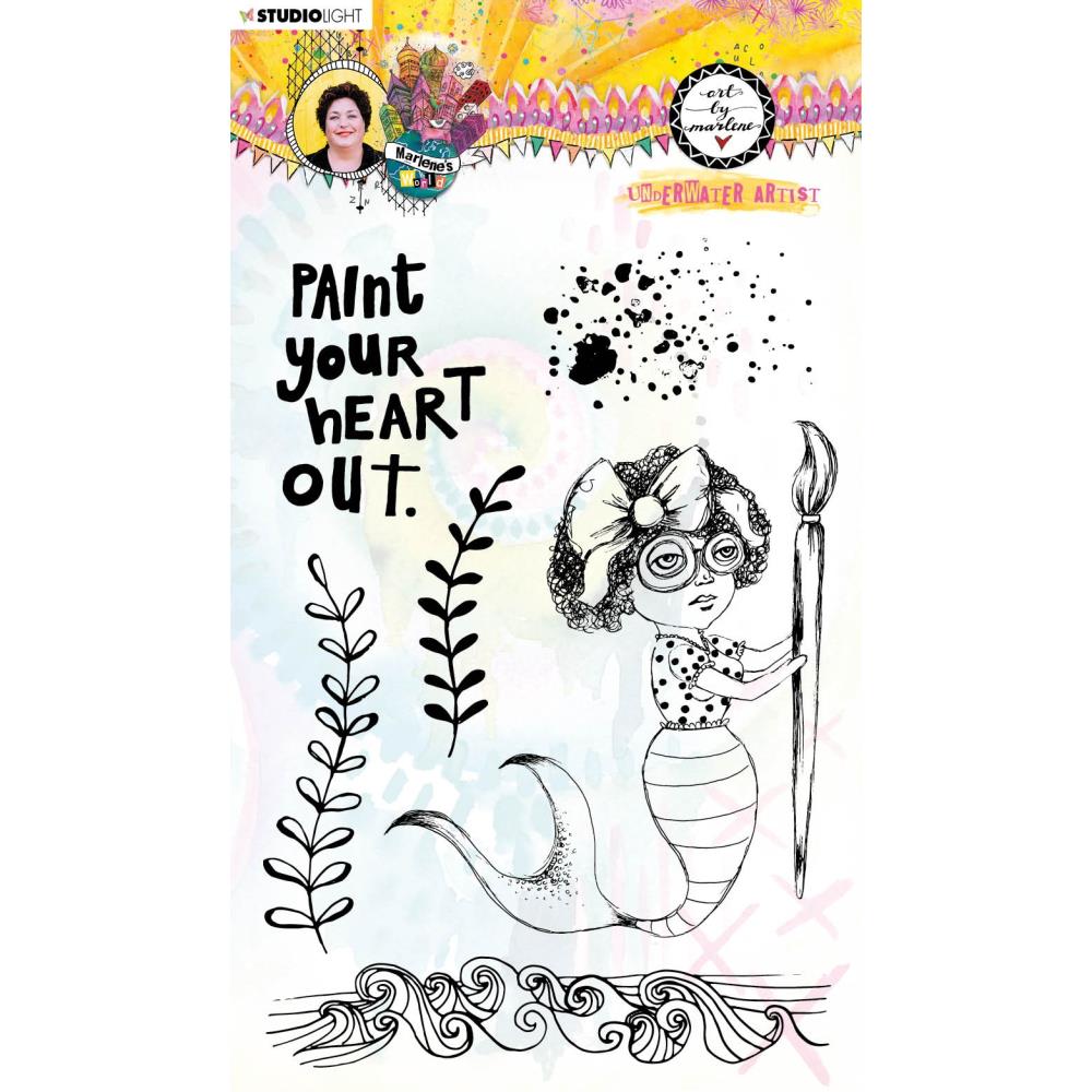 Underwater Artist N62 - Clear Stamp