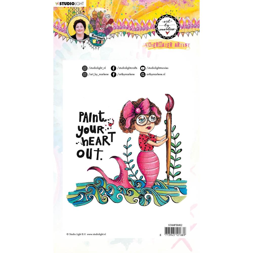 Underwater Artist N62 - Clear Stamp
