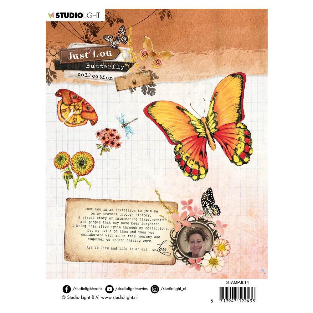 Butterfly N14 - Clear Stamp
