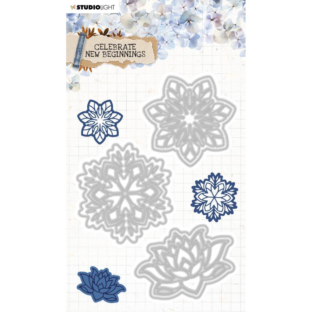 Celebrate New Beginnings N372 - Cut and Emboss Die