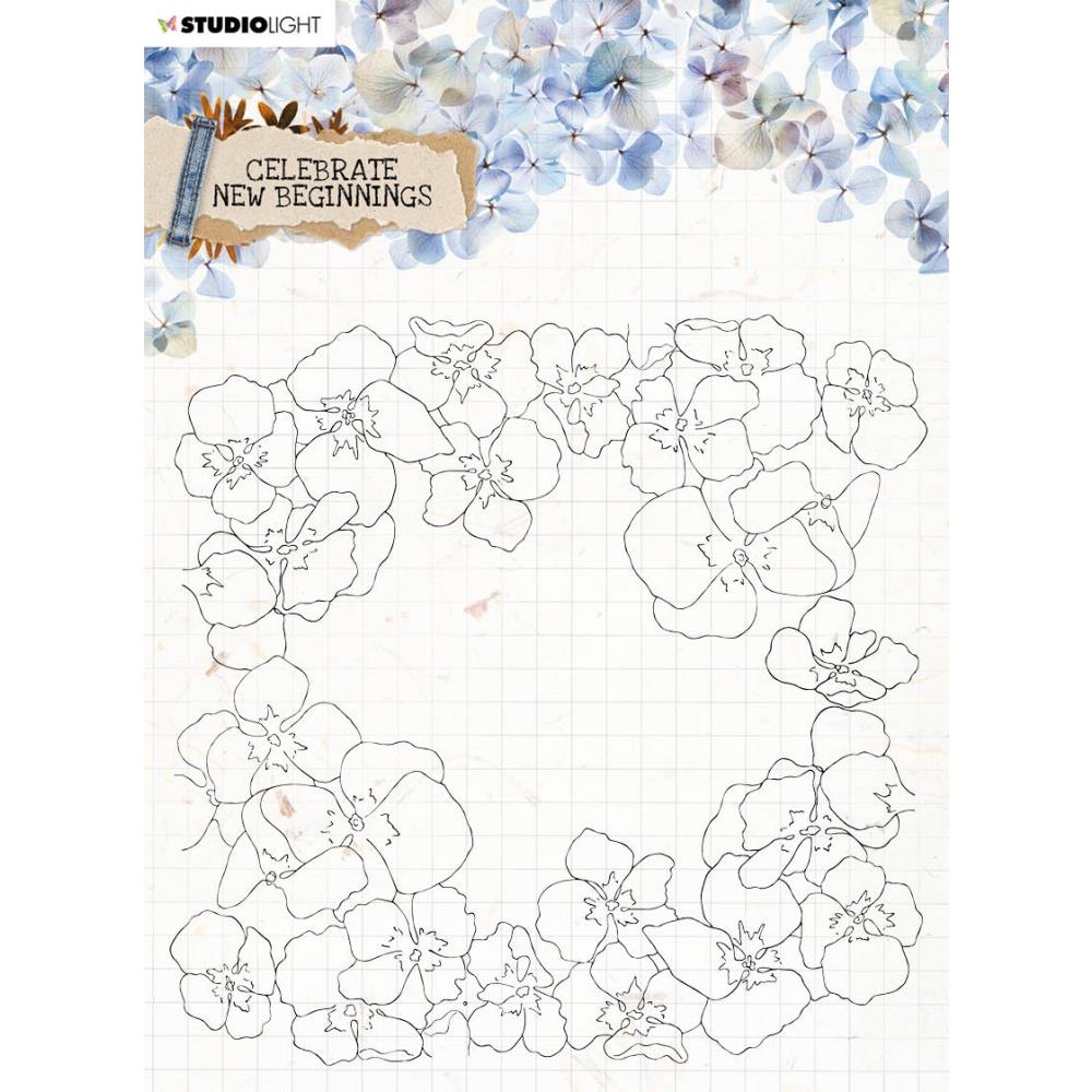 Celebrate New Beginnings N518 - Clear Stamp