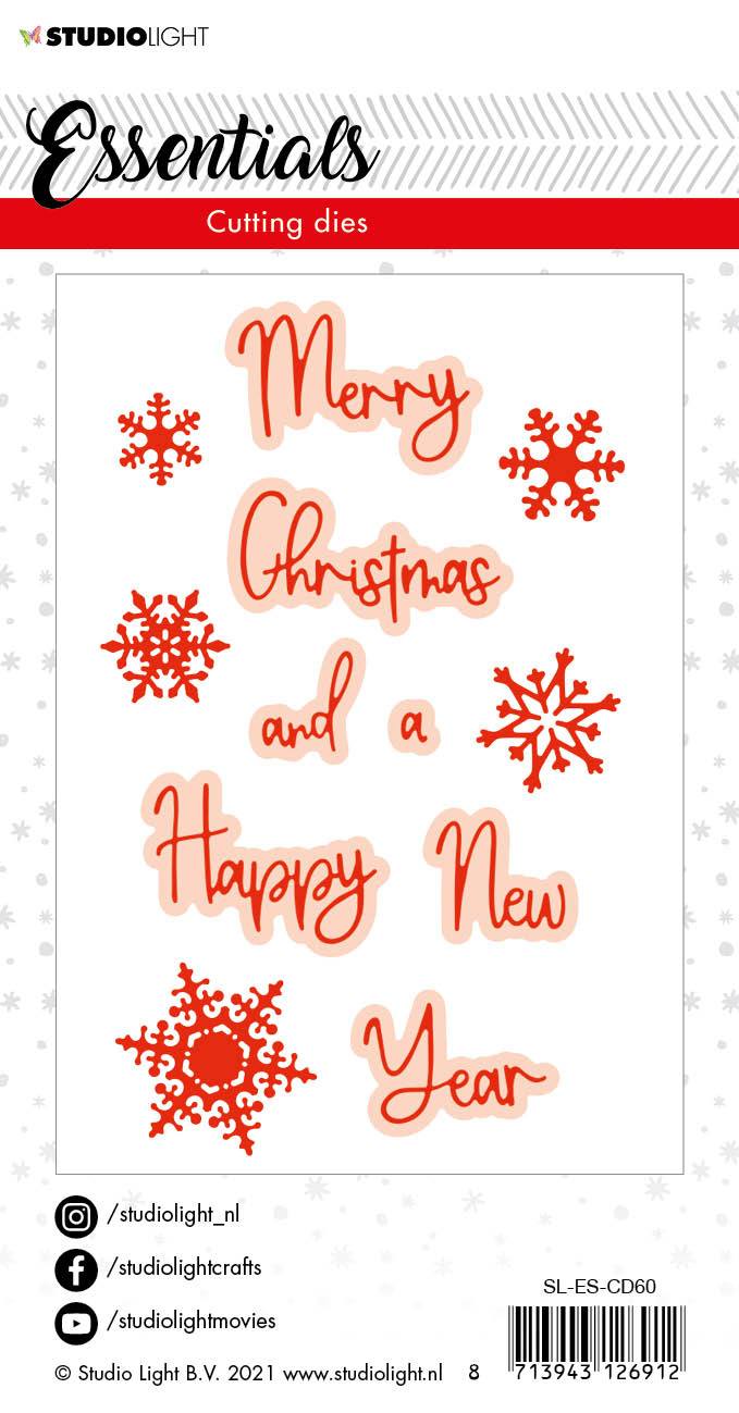 Merry Christmas Essentials - Craft Die Set