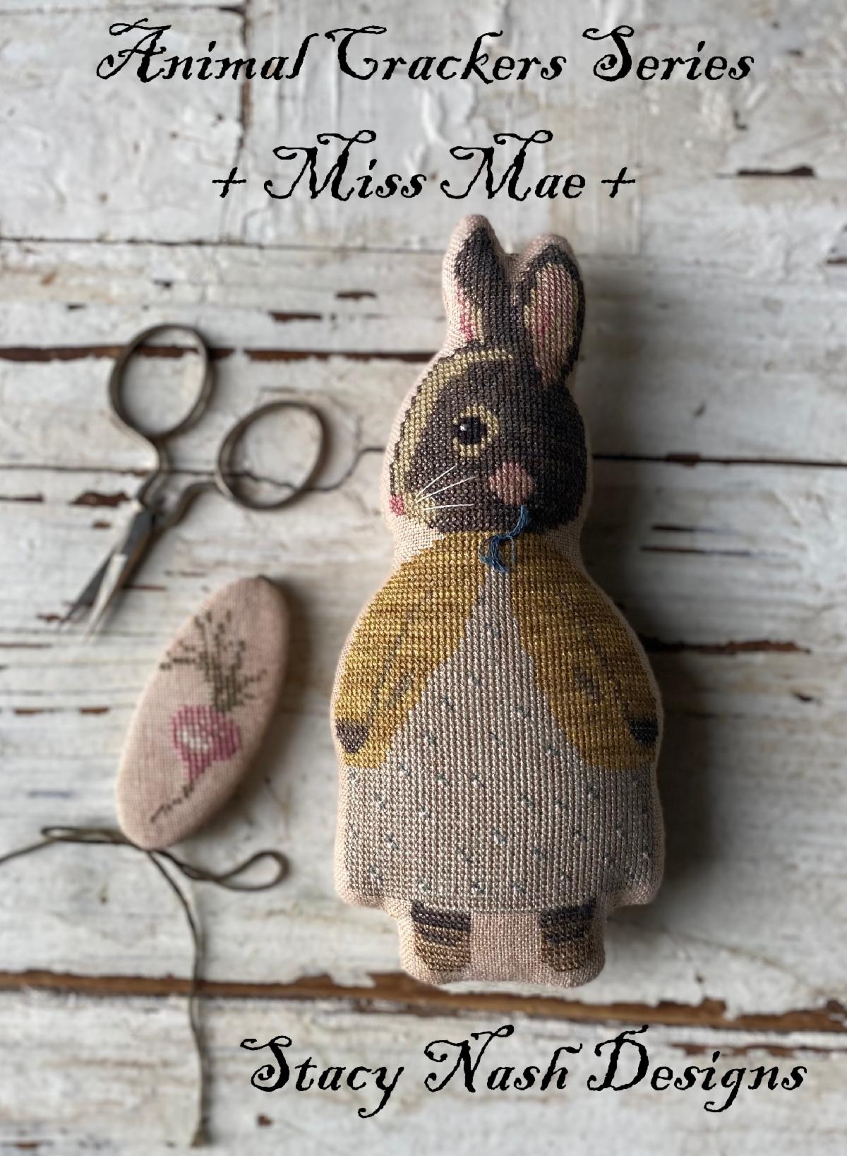 Animal Crackers Maggie Mae - Cross Stitch Pattern