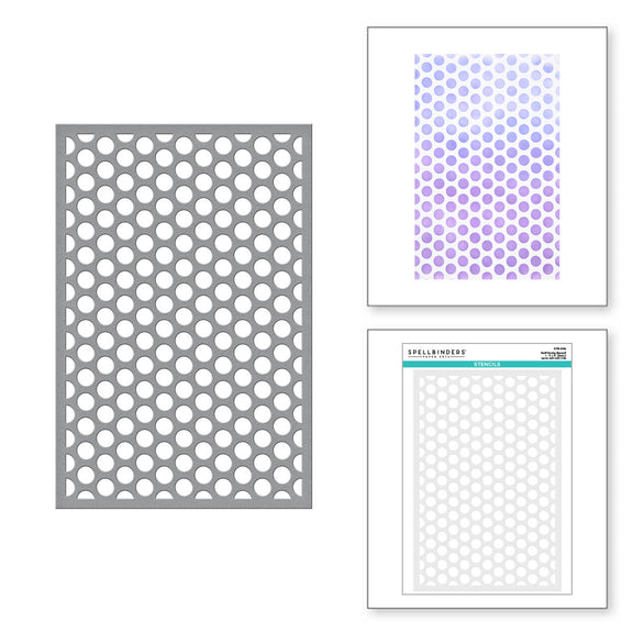 Puff Dotty - Craft Stencil