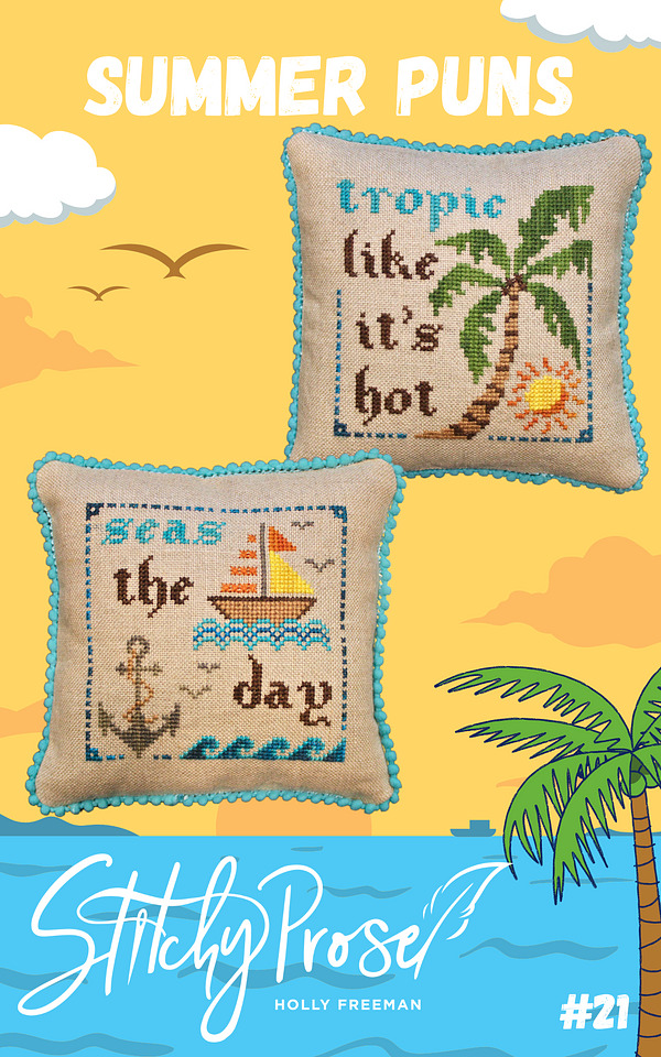 Summer Puns - Cross Stitch Pattern