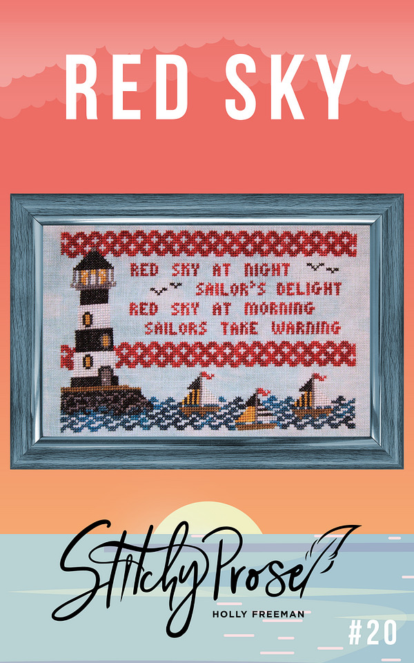 Red Sky - Cross Stitch Pattern
