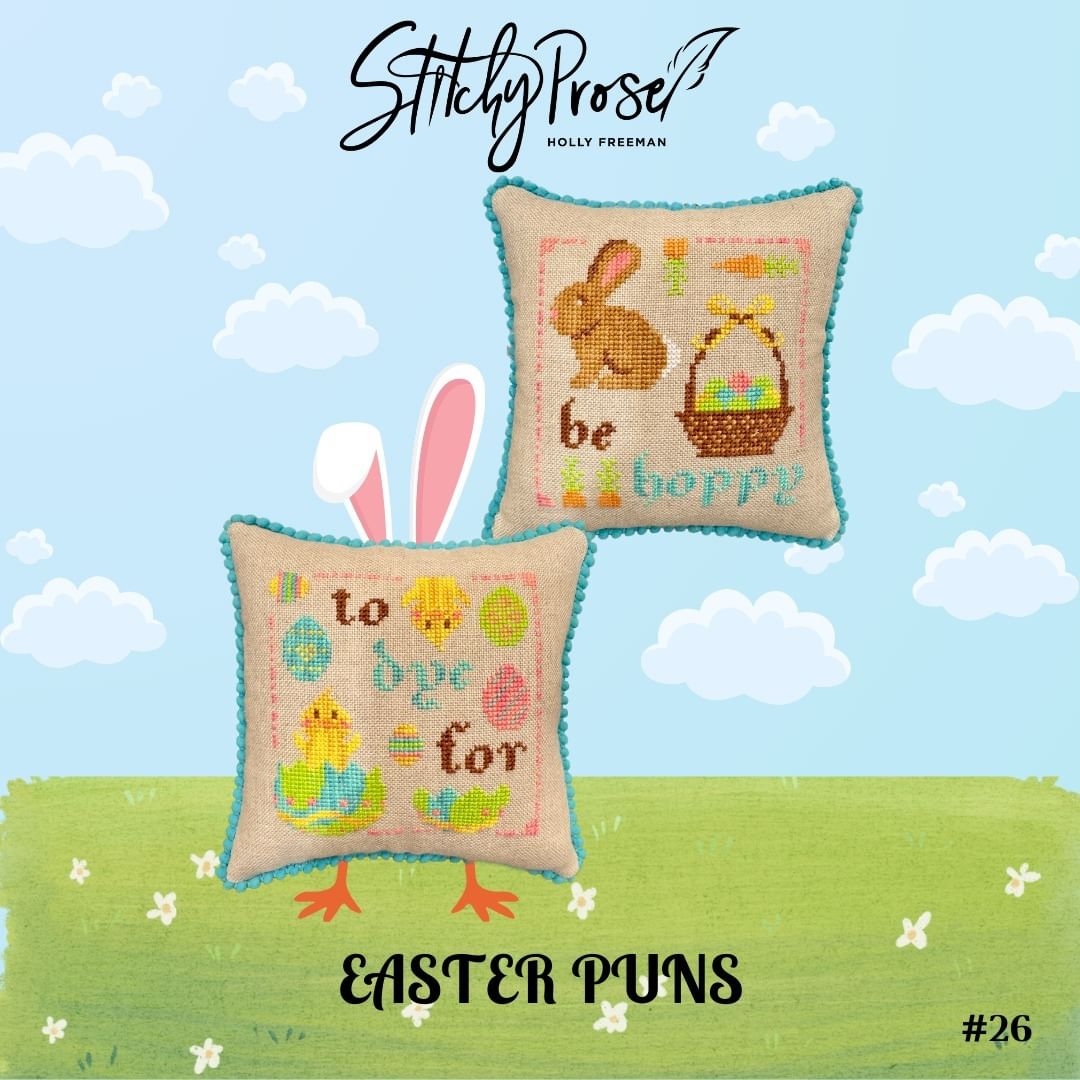Easter Puns - Cross Stitch Pattern