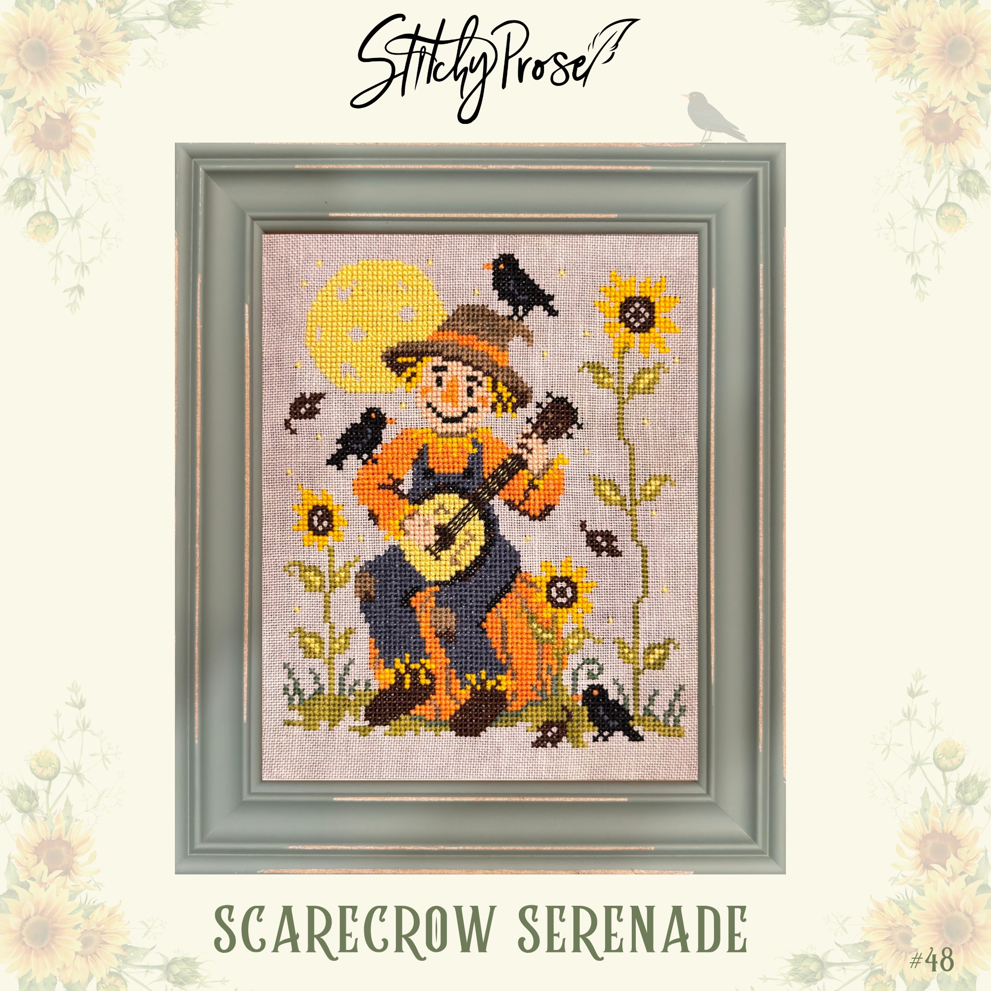 Scarecrow Serenade - Cross Stitch Pattern