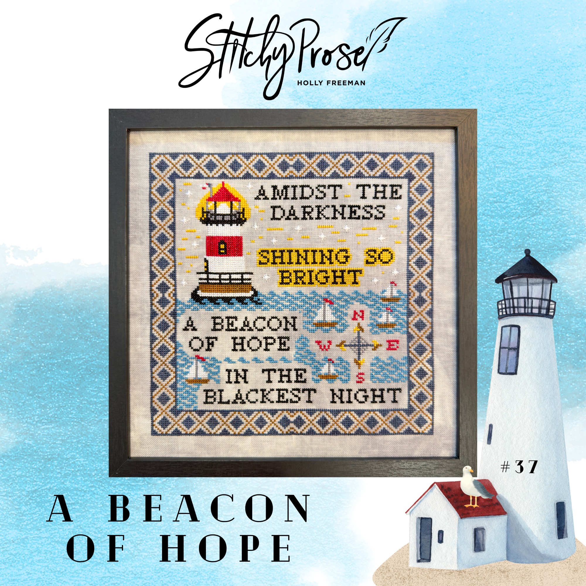 A Beacon of Hope - Cross Stitch Pattern
