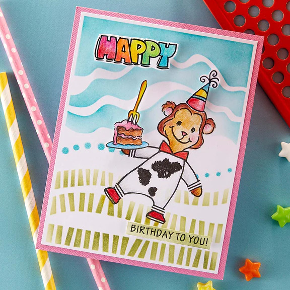 Birthday - FransFormer Clear Stamp 