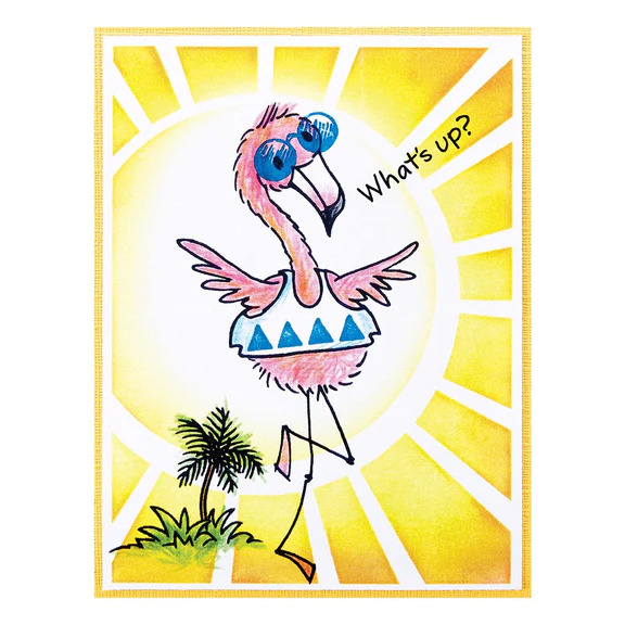 Feathers - FransFormer Clear Stamp 
