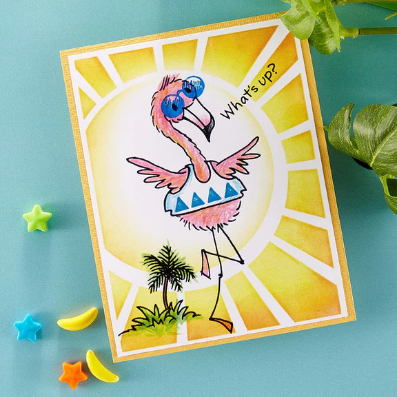 Feathers - FransFormer Clear Stamp 