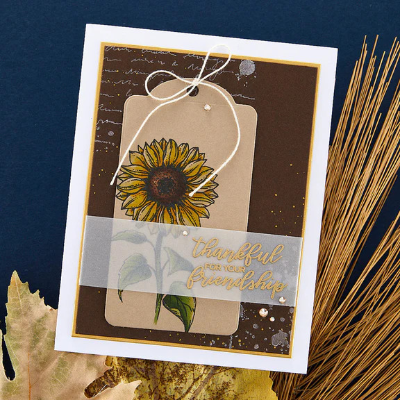 Sunflower Greetings - Clear Stamp Set