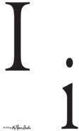 Monogram - I - Clear Stamp
