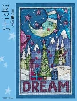 Dream (Sticks) - Cross Stitch Pattern
