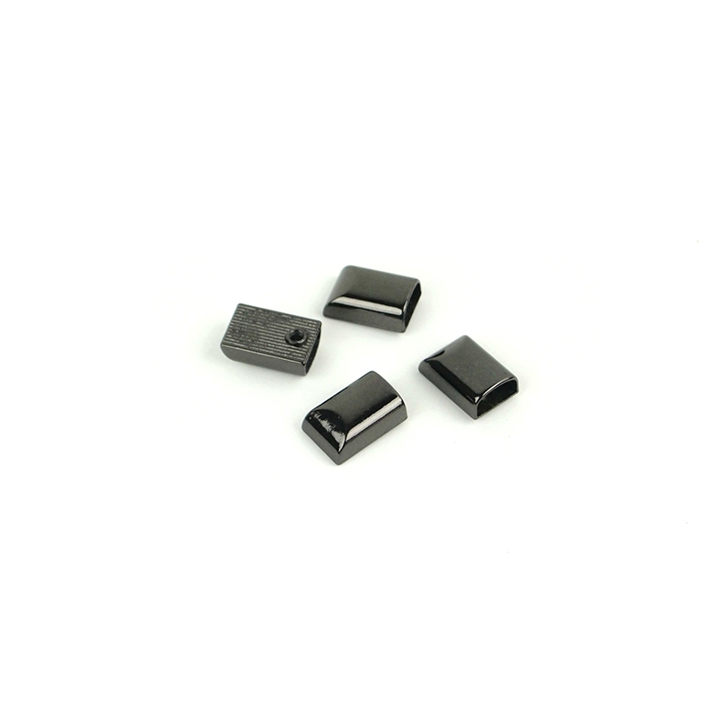 Zipper Cord Ends Rose Gold 4ct