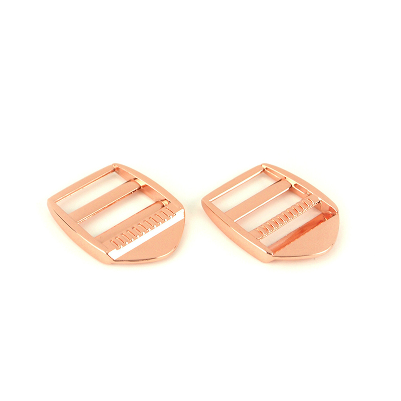 Ladder Lock Buckle Rose Gold 2ct, zoomed in. Select this picture to zoom back out.