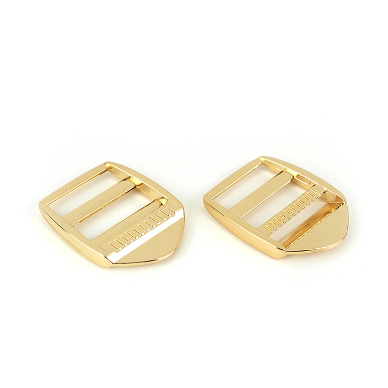 Ladder Lock Buckles Gold 2ct, zoomed in. Select this picture to zoom back out.