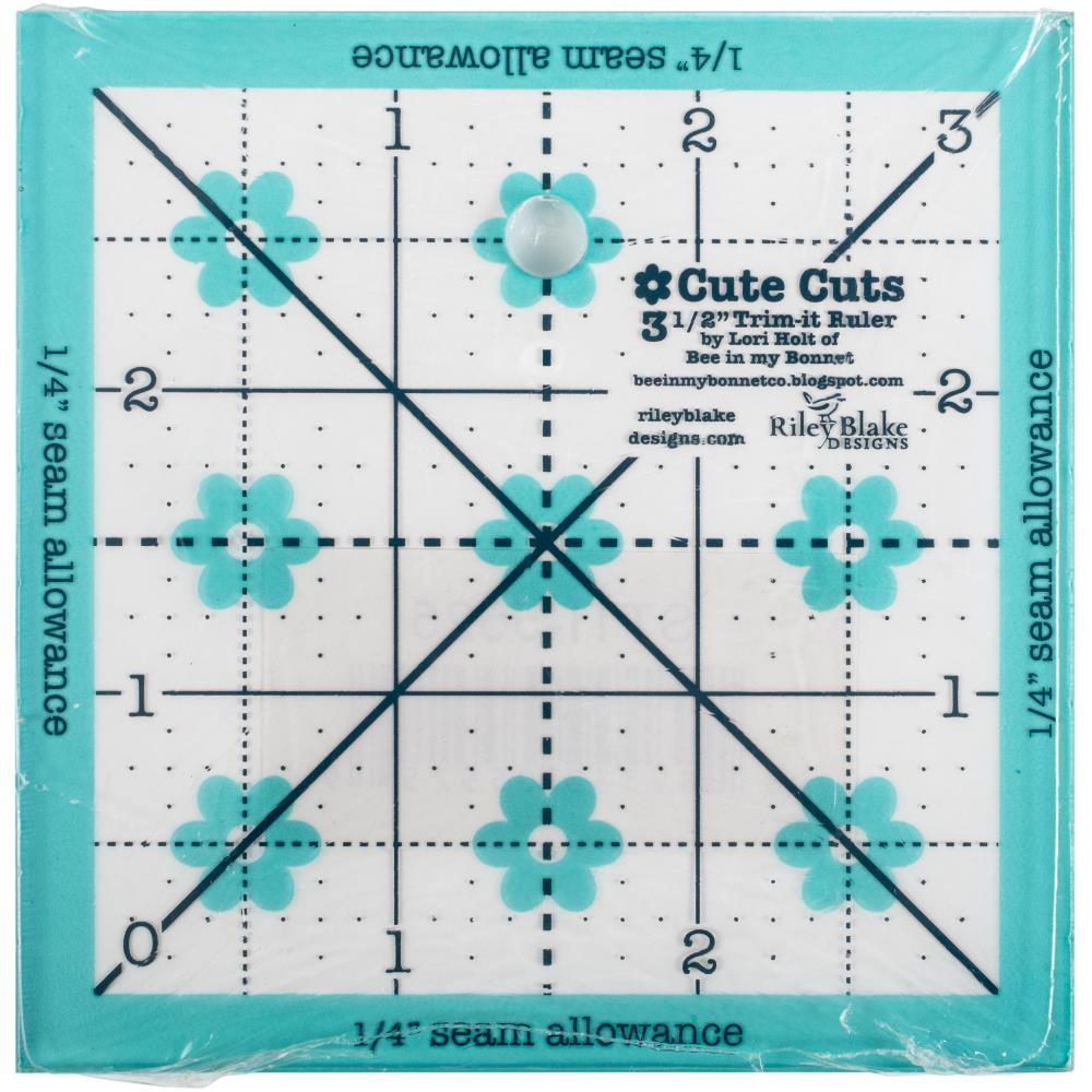 Trim It - 3.5" Square Quilting Ruler