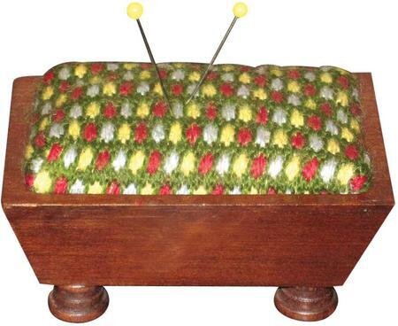 Vintage Pincushion - Mahogany