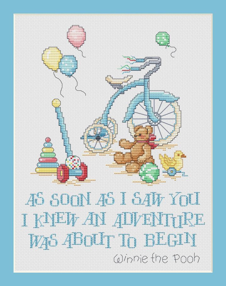 First Adventure - Cross Stitch Pattern