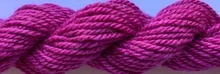 Dinky Dyes Jumbuck Thread - Brambleberry Dark, zoomed in. Select this picture to zoom back out.