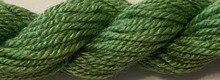 Dinky Dyes Jumbuck Thread - Apple Pucker Dark, zoomed in. Select this picture to zoom back out.