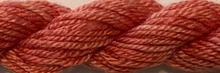 Dinky Dyes Jumbuck Thread - Poppy Light , zoomed in. Select this picture to zoom back out.