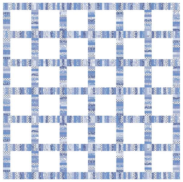 Blue Confetti - Quilt Pattern