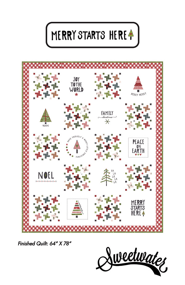 Merry Starts Here - Quilt Pattern