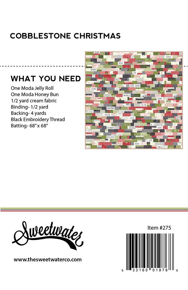 Cobblestone Christmas - Quilt Pattern