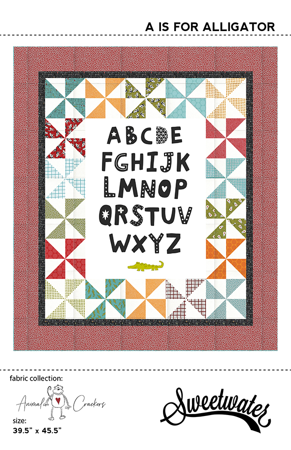 A Is For Alligator - Quilt Pattern