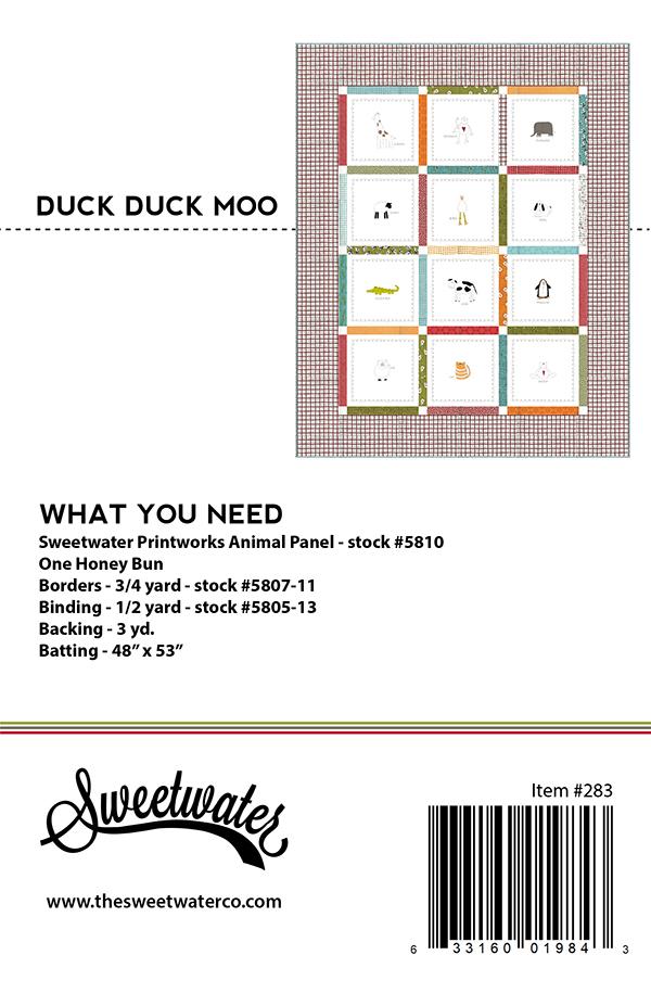 Duck Duck Moo - Quilt Pattern
